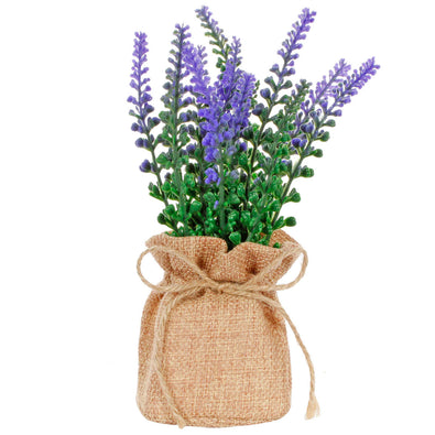 Planta Lavanda Base De Yute 15cm | Fantasias Miguel – Fantasías Miguel