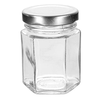 Tarros de Cristal para Conservas con Tapa de Rosca 250 ml tarro  almacenamiento, Bote hermético, Tarro cristal hexagonal, frasco (6  unidades) : : Hogar y cocina