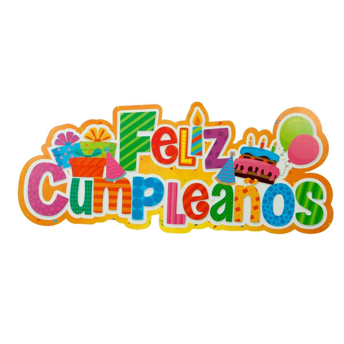 Letrero Feliz Cumpleaños  | Fantasias Miguel – Fantasías Miguel