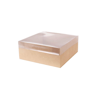 Tapa Transparente (pantalla Cajas De -3 – 1/2 – 1/2 X 7/8 Caja De Kraft Base Transparente (100 Cajas) – Wraps-18tkn Ropa, Zapatos Y Joyería | zviz.co.il