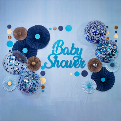 Fondo Baby Shower Azul | Proyecto | Fantasias Miguel – Fantasías Miguel