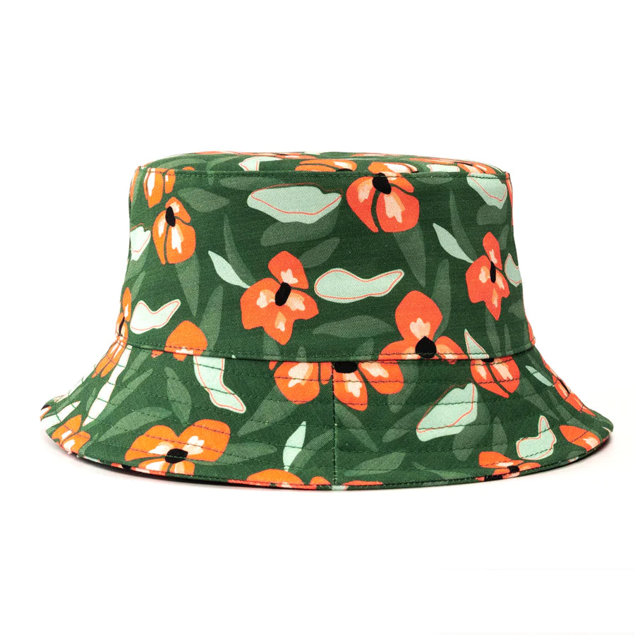 Le Chapoté // Bucket Hat - Orange Flower – Stokkel-Plank