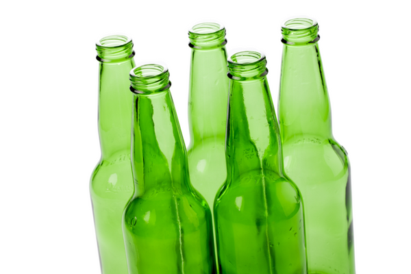 Glass bottles for beer
