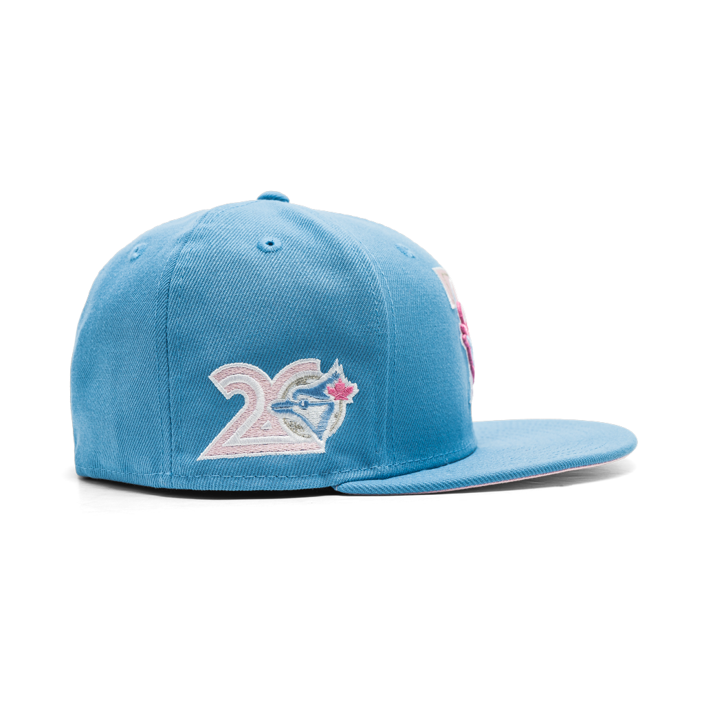 Men's Montreal Expos New Era Blue/Pink MLB x Big League Chew Curveball  Cotton Candy Flavor