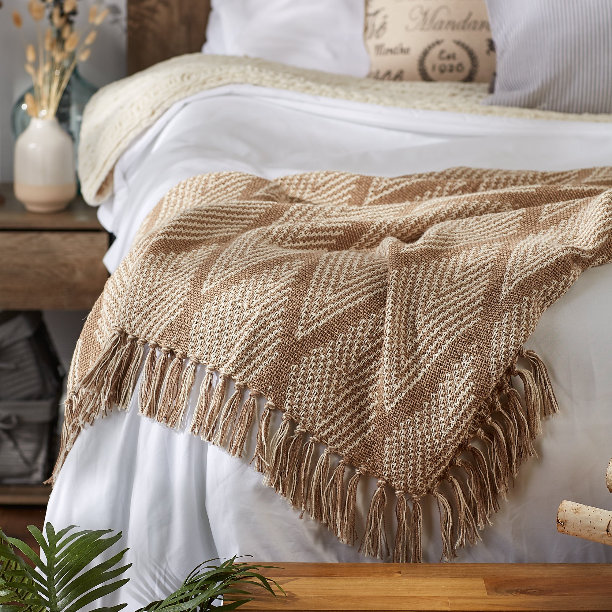 natural tone multi diamond throwthrow blankets 423065