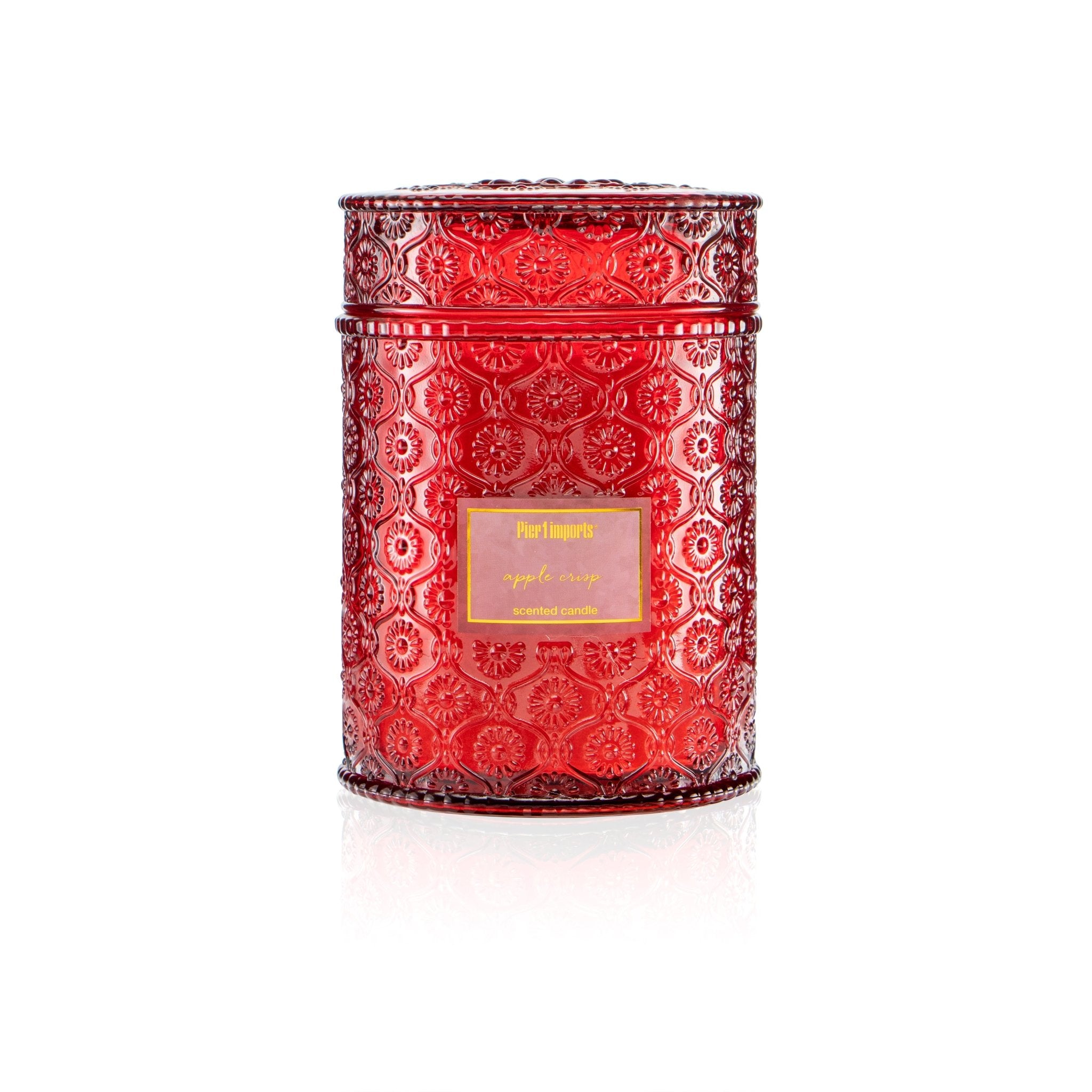 Art Deco Design Style Pier 1   Pier 1 Apple Crisp Luxe 19oz Filled Candle 941473 4472x 