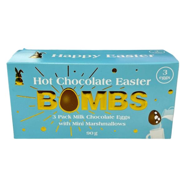 Image of 3 Pack Hot Chocolate Easter Bombs With Marshmallows - 90g N : BGMB$ o o3 