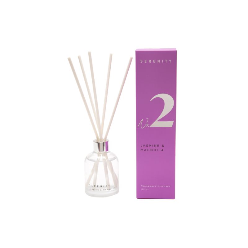 Image of Serenity No.2 Jasmine & Magnolia Fragrance Reed Diffuser - 150ml