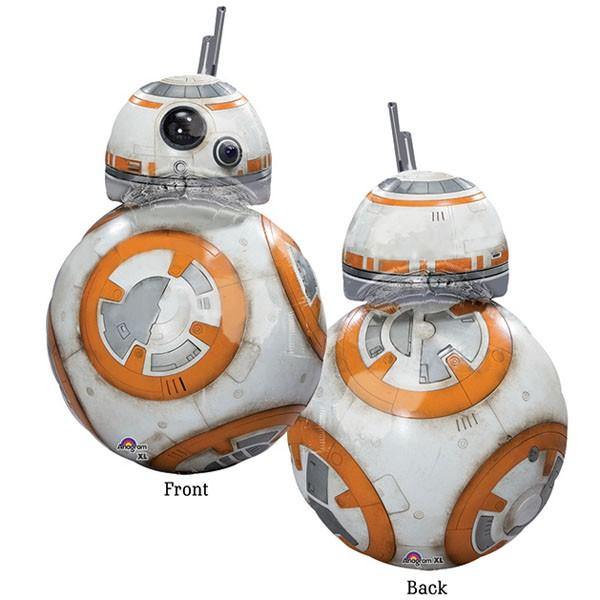 Image of BB-8 Star Wars Droid Shaped Foil Balloon