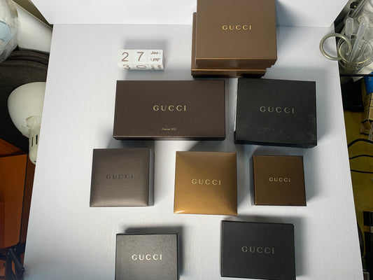 Gucci gift paper bag for wallet handbag jewllery watch jewelly bag