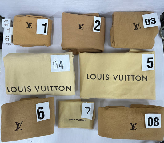 Louis Vuitton LV dust bag jewelly wallet bag watch handbag - 29JAN – Trendy  Ground