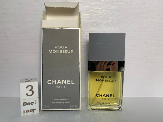 Vintage Chanel Pour Monsieur EDT Concentree Episode # 370 