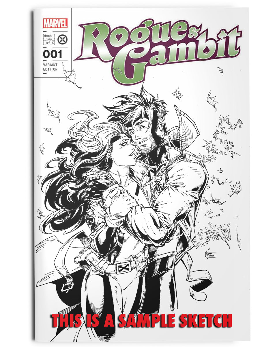Incredible Rogue  Gambit sketch by Ashley Witter Up for auction right  now  httpswwwfacebookcomphotofbid10159031071314036setgm920175222087072   rMarvel