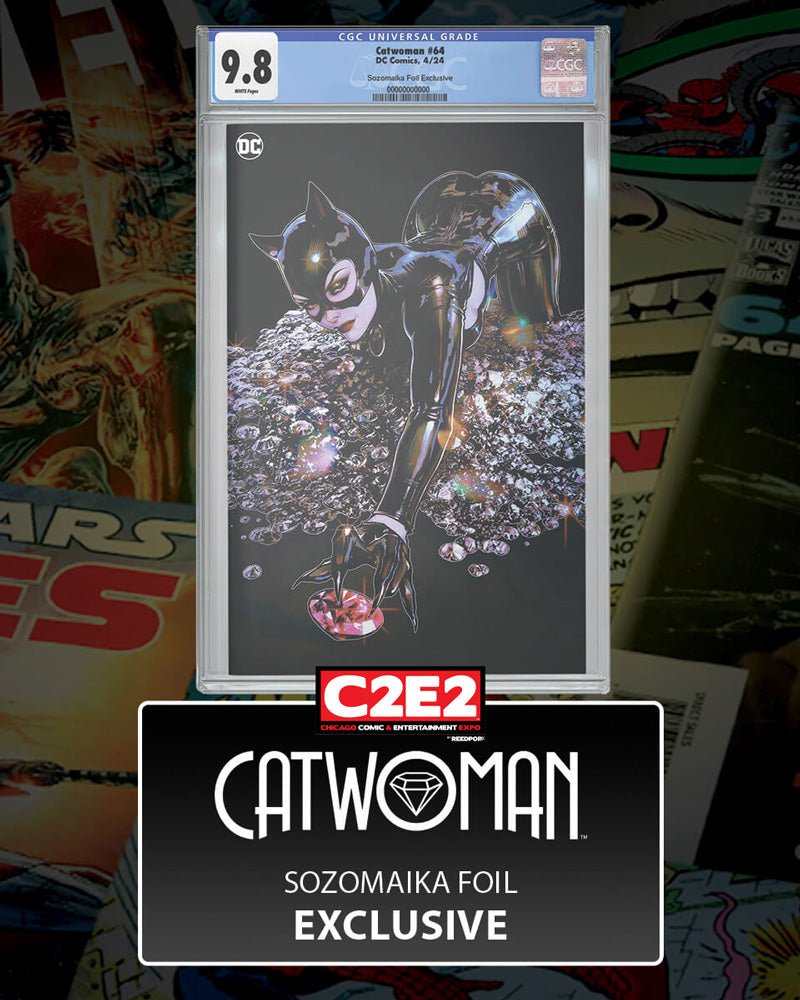Catwoman #64 Sozomaika C2E2 Foil Exclusive CGC 9.8