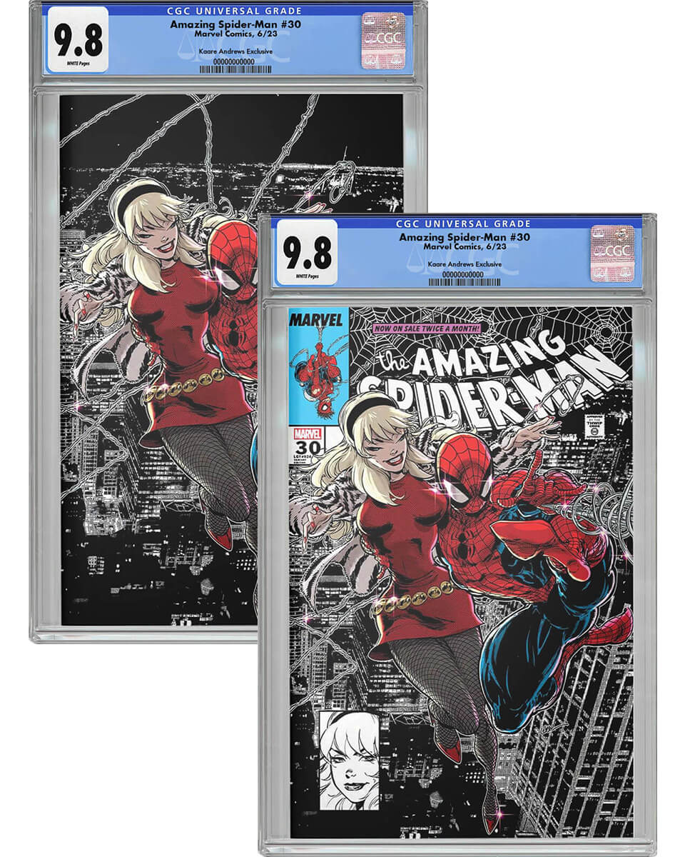 Image of Amazing Spider-Man #30 Kaare Andrews Exclusive CGC 9.8