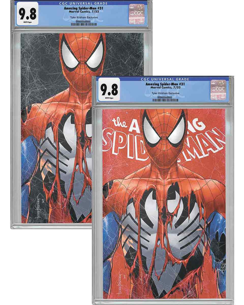 Image of Amazing Spider-Man #31 Tyler Kirkham Exclusive CGC 9.8