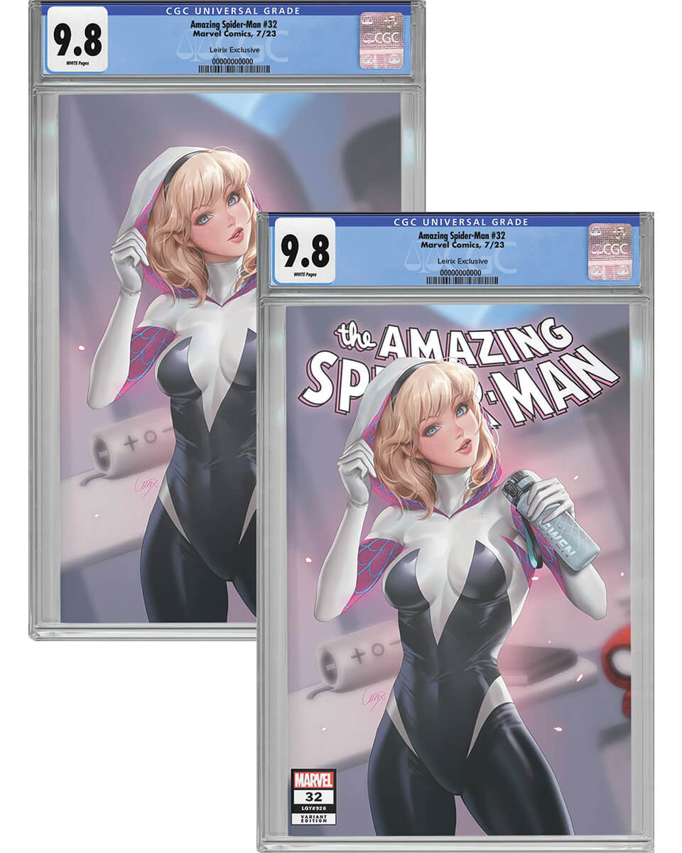 Image of Amazing Spider-Man #32 Leirix Exclusive CGC 9.8