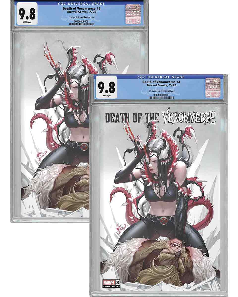 Image of Death of Venomverse #3 Inhyuk Lee Exclusive CGC 9.8