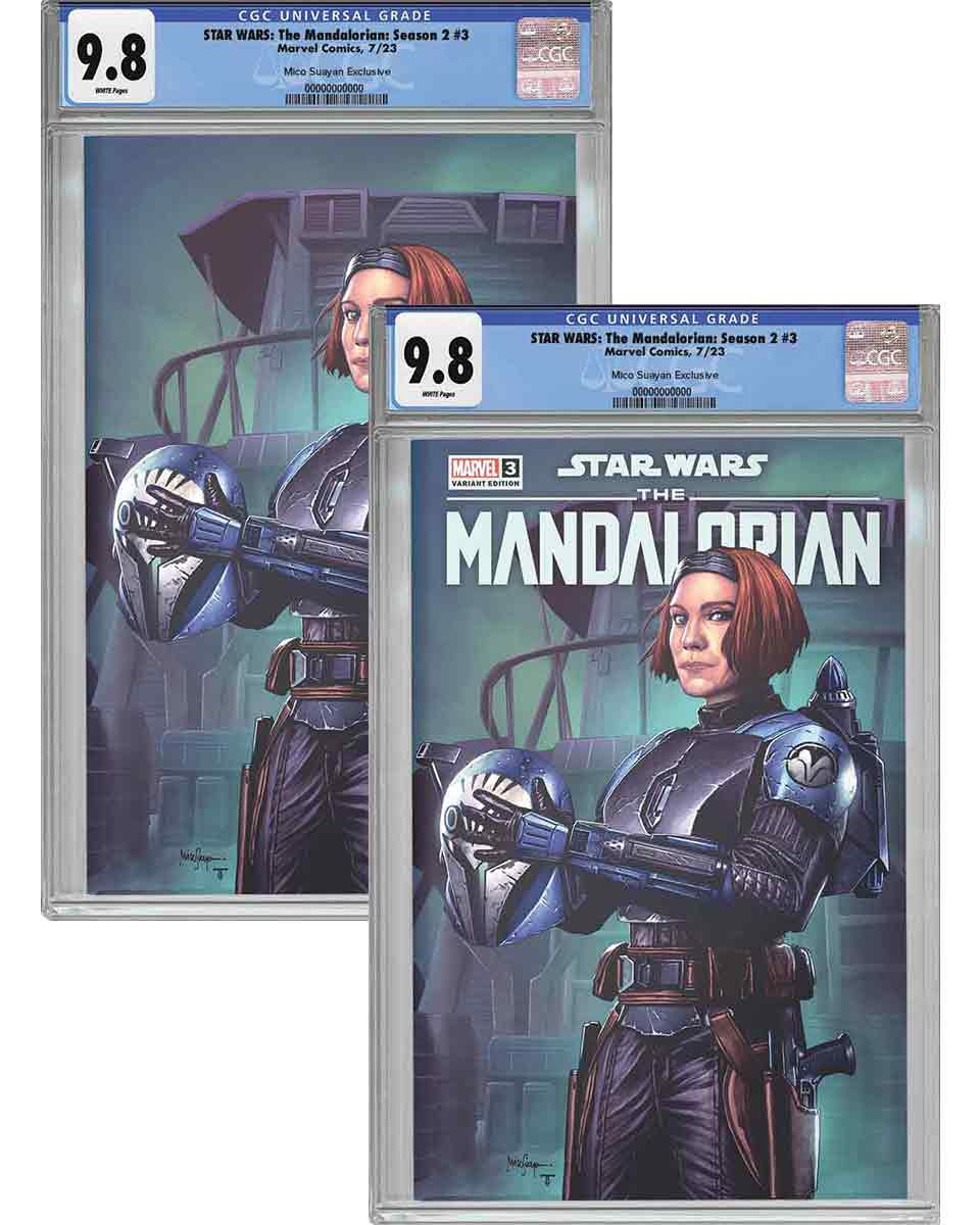 Image of STAR WARS: The Mandalorian: Season 2 | #3 Mico Suayan Exclusive CGC 9.8