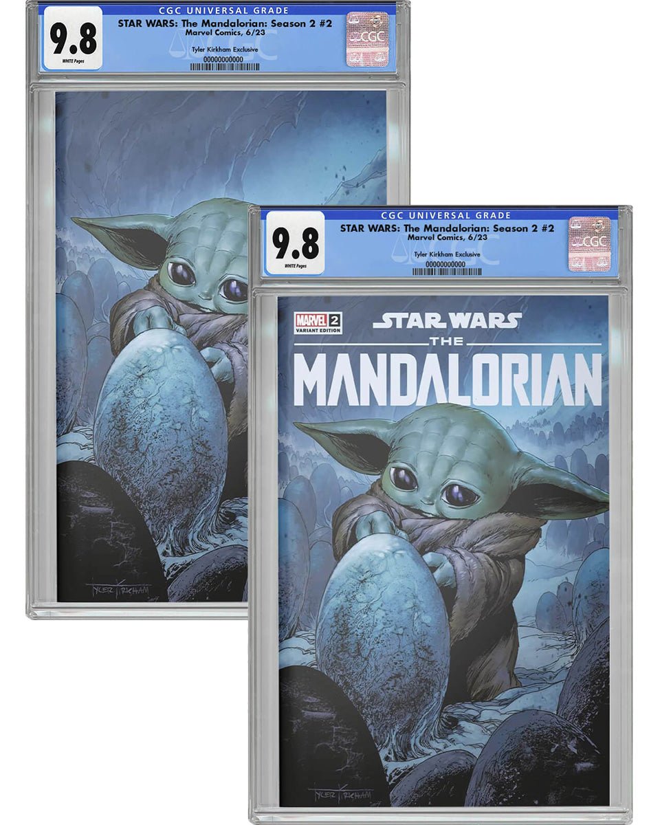 Image of STAR WARS: The Mandalorian: Season II #2 Tyler Kirkham Exclusive CGC 9.8