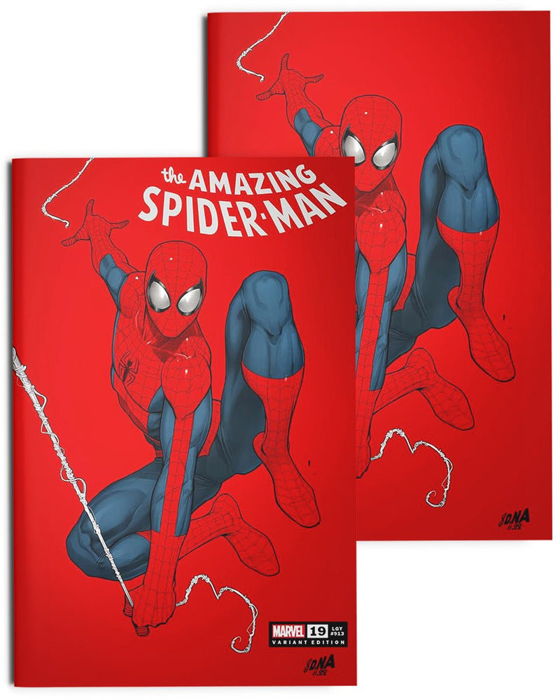 Sobriqueta Megalópolis Así llamado The Amazing Spider-Man #19 David Nakayama Exclusive Comic Book Variant