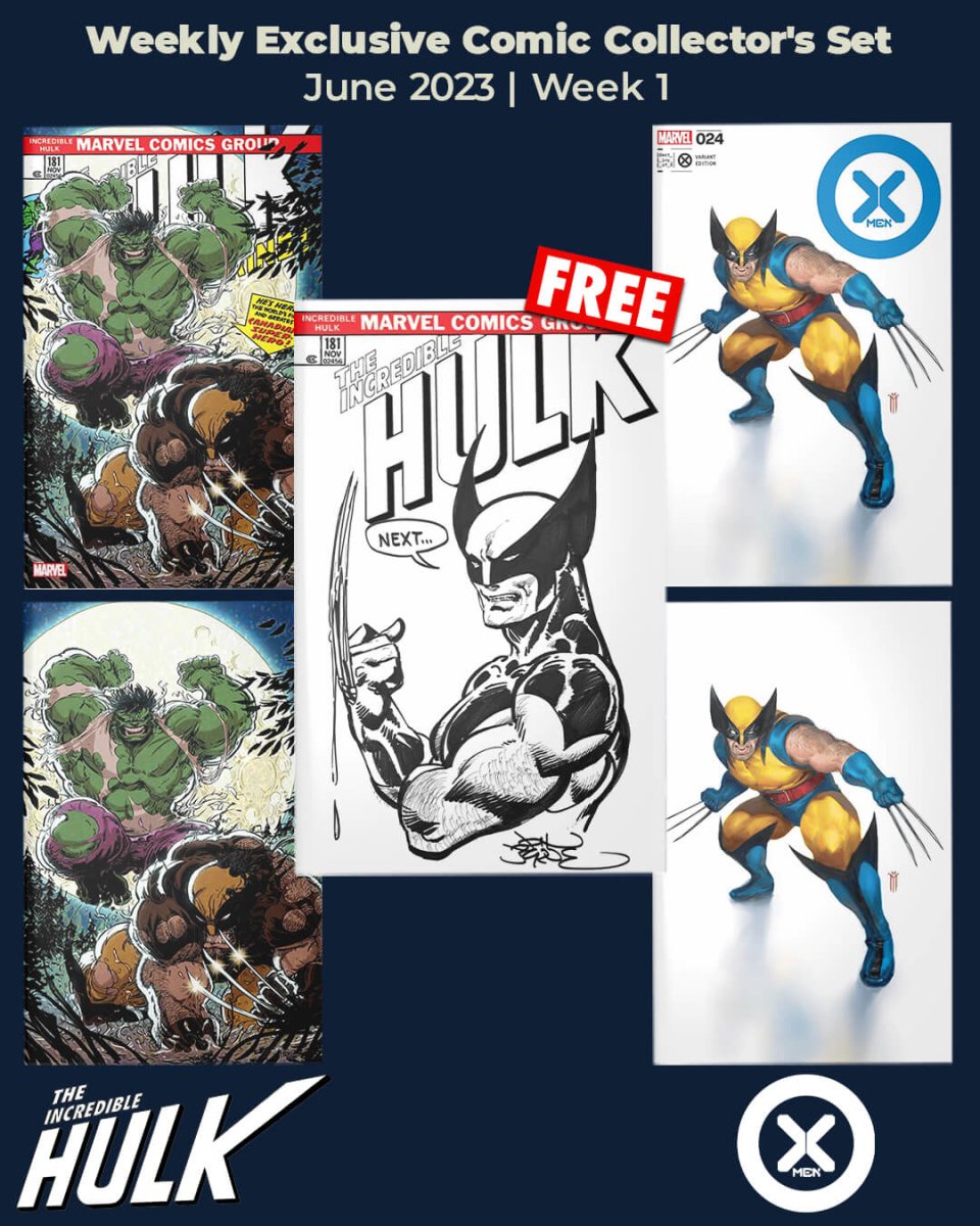 Image of Weekly Exclusive Comic Collector's Set | June 2023 Week 1