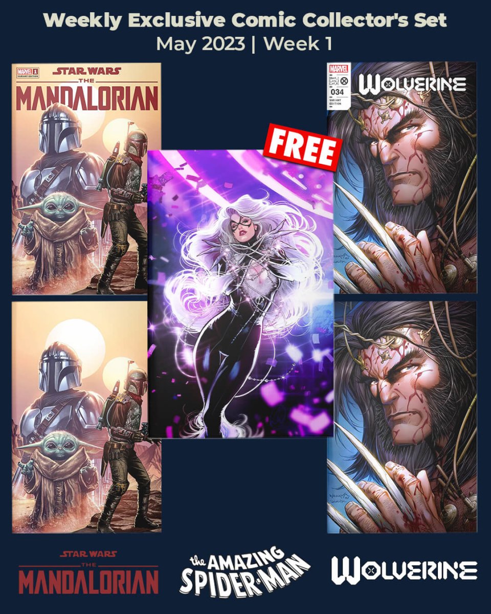 Image of Weekly Exclusive Comic Collector's Set | May 2023 Week 1