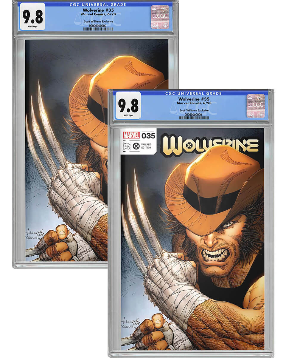 Image of Wolverine #35 Scott Williams Exclusive CGC 9.8
