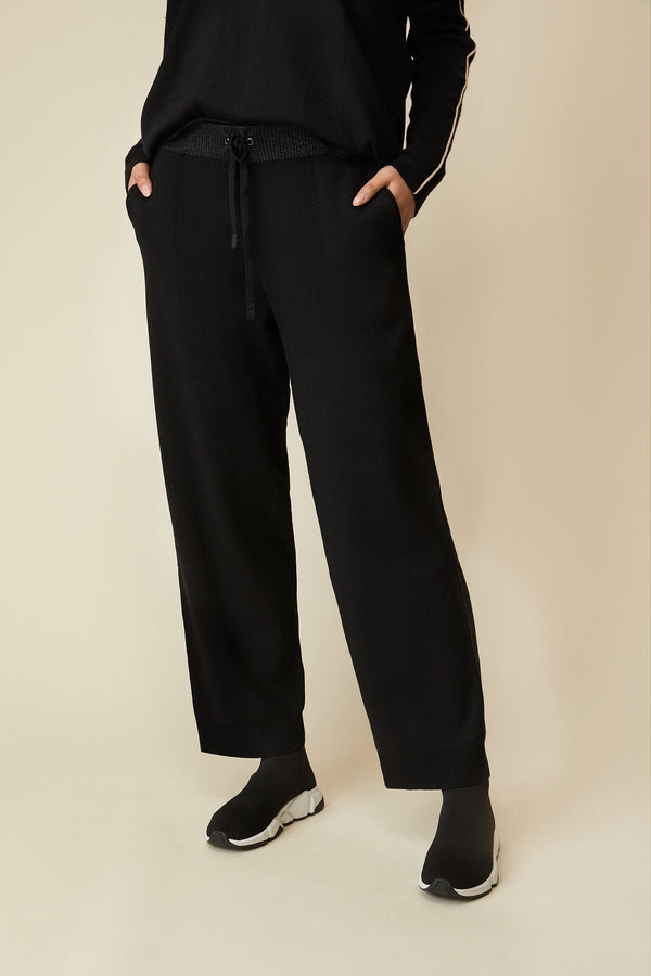 Casual Ponte Pant With Tabs