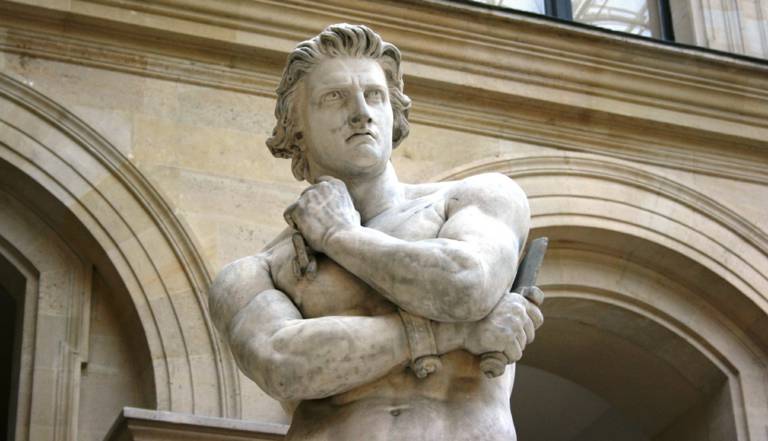 Spartacus Statue Louvre