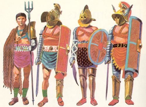 classes de gladiateurs