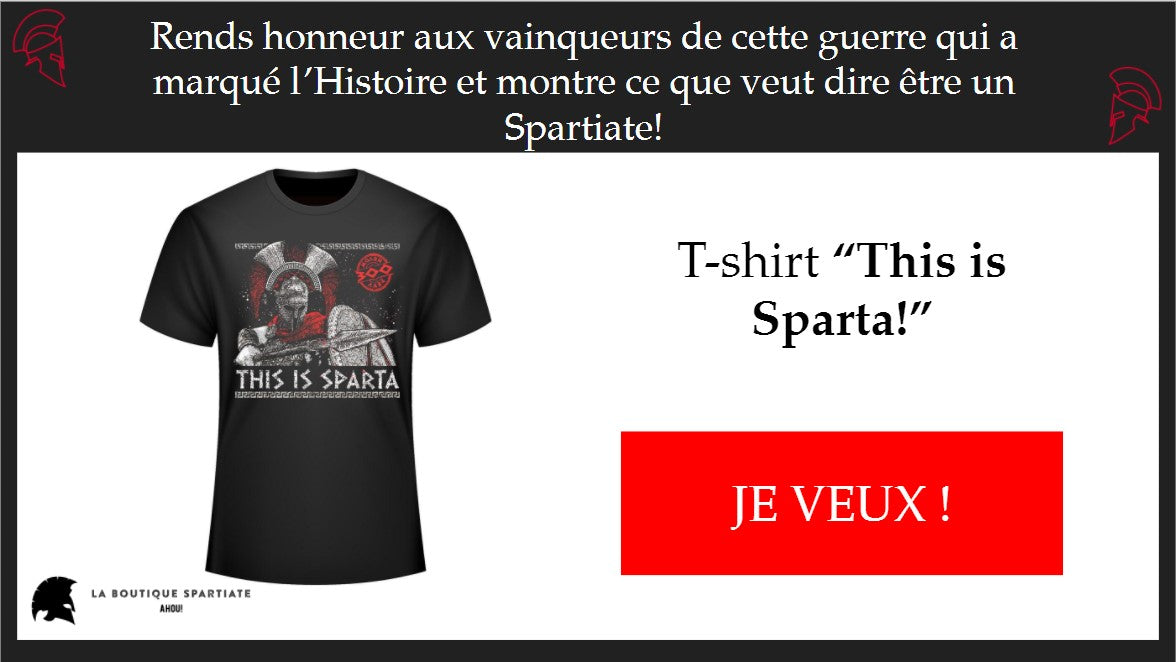 T-shirt This is Sparta