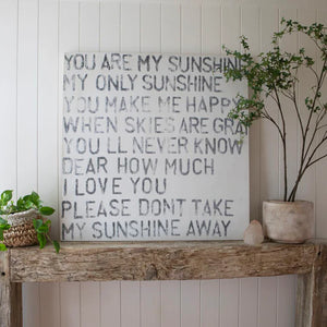 You Are My Sunshine Art Print - Kennedy Sue Gift & Home 
