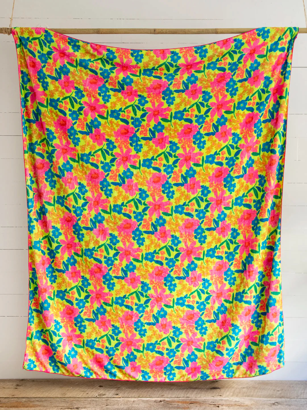 Friendship Chirps XL Double-Sided Cozy Blanket