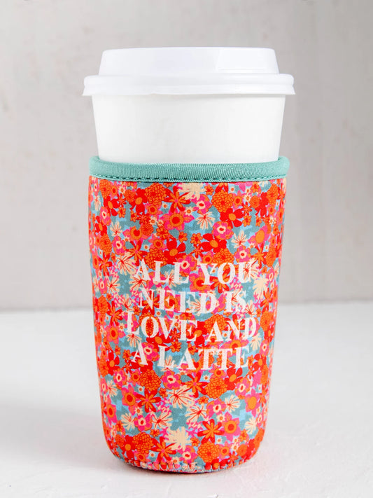 Drink Big Water Bottle With Carrier - Patchwork – Kennedy Sue Gift & Home