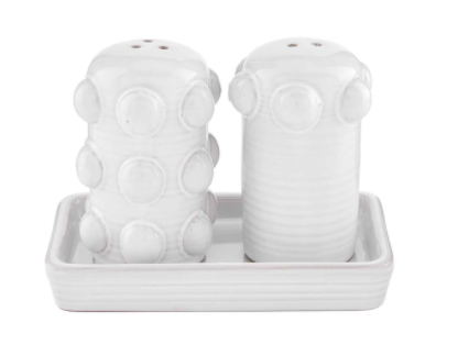 Cream Bee Hive Salt & Pepper Shaker Set – Cherish Home