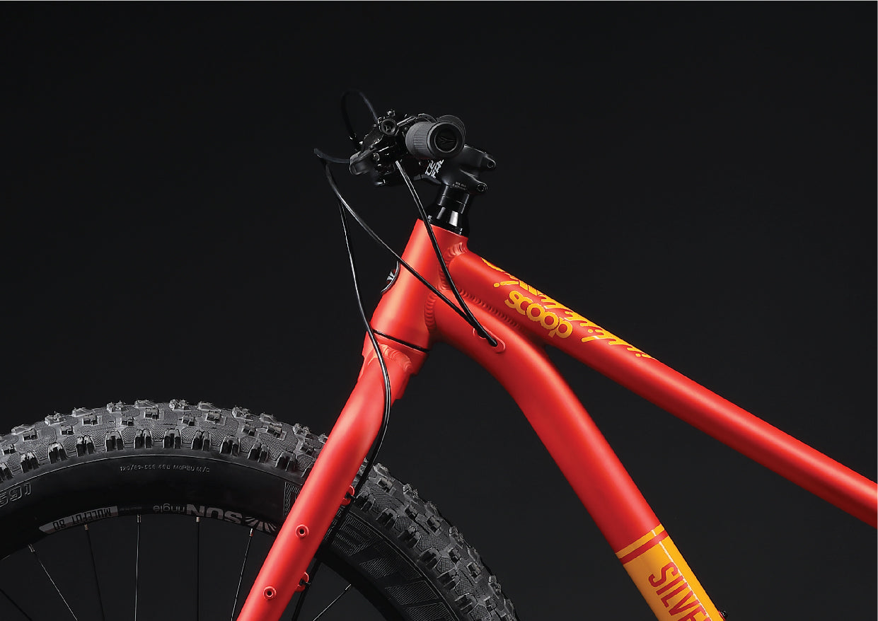  silverback scoop fatty fat bike cable routing