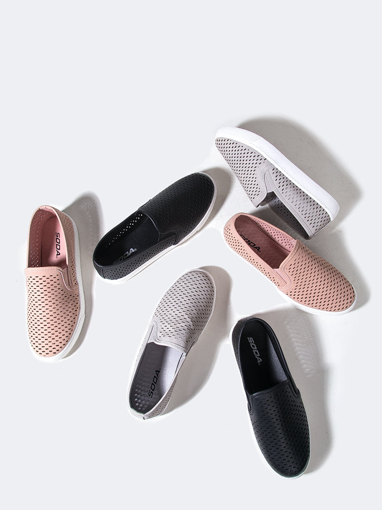 Perforated Slip On Sneaker – ZOOSHOO