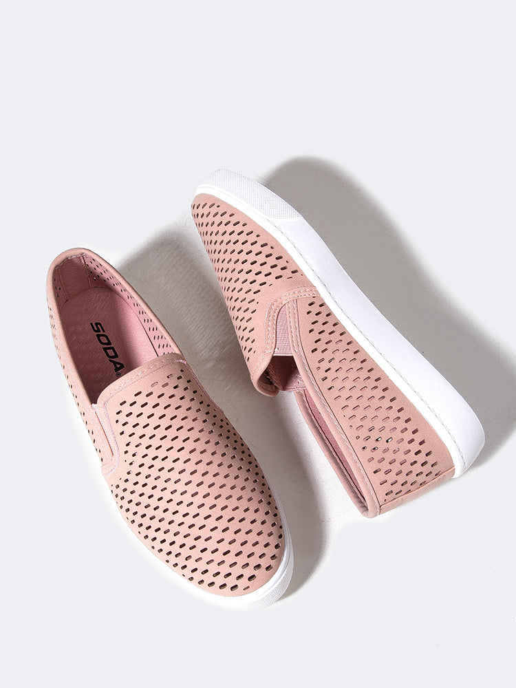 Perforated Slip On Sneaker – ZOOSHOO