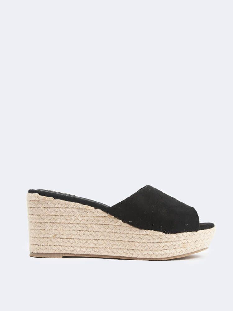 Slide On Espadrille Wedge – ZOOSHOO