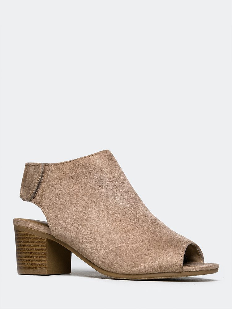 beige heels open toe