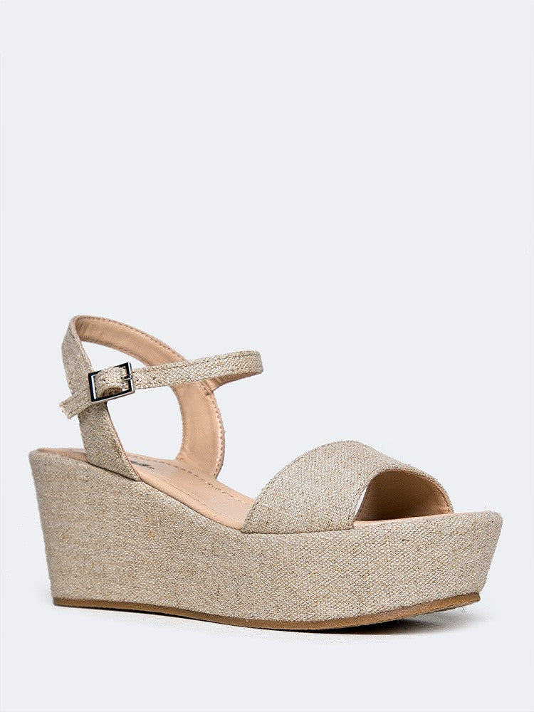 Ankle Strap Low Wedge | ZOOSHOO