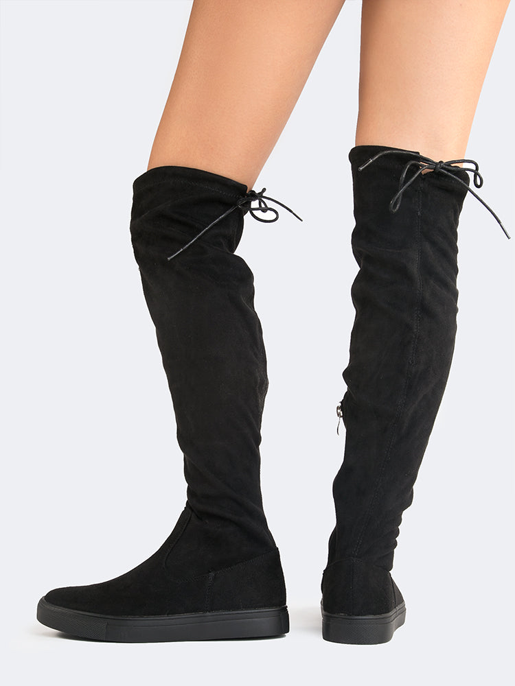 vans knee high boots