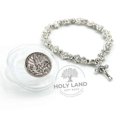 Handmade Aleppo Jerusalem Cross Bracelet, Holy Land Gift Shop