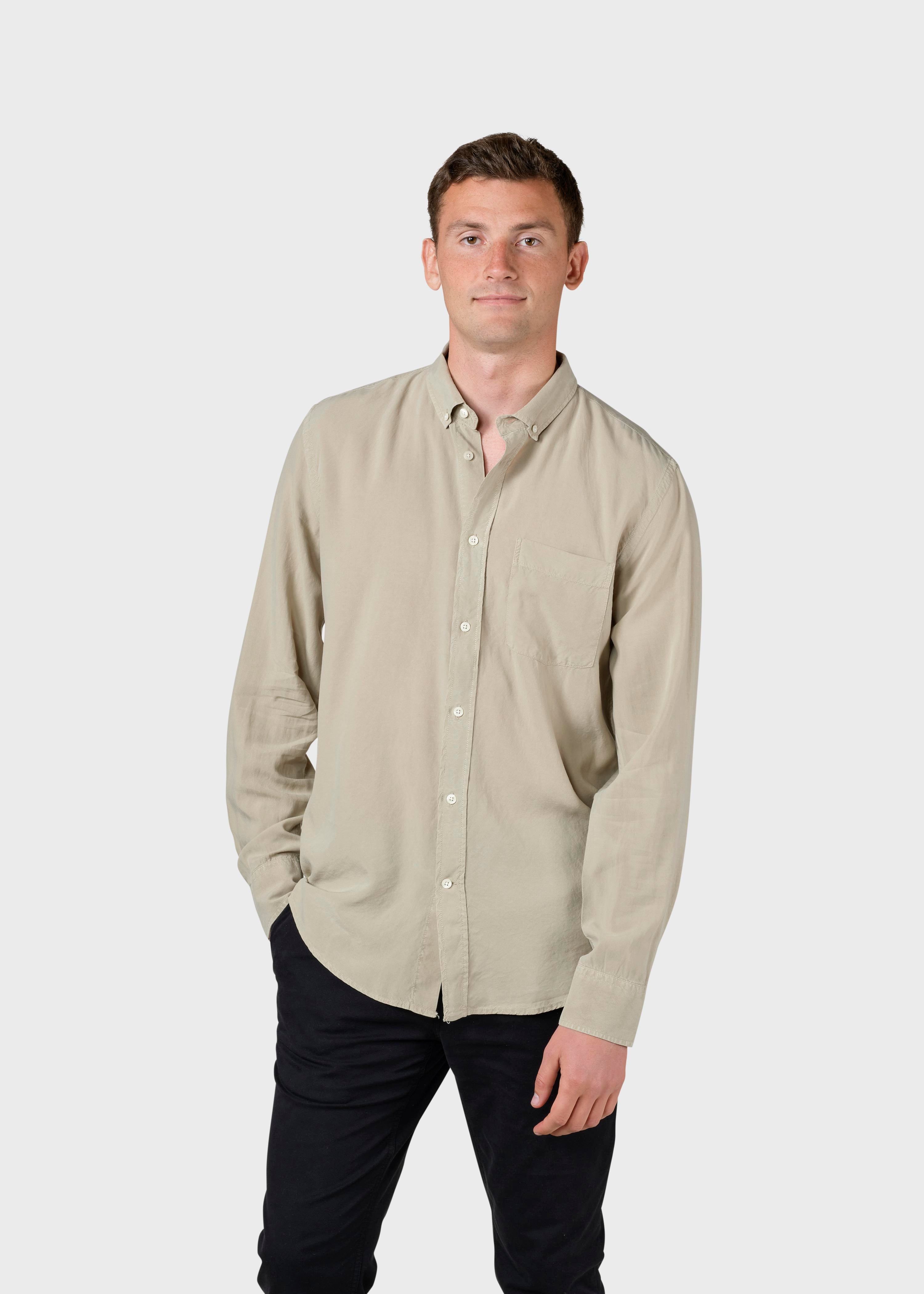 Billede af Klitmøller Collective - Justin shirt - Sand - XXXL