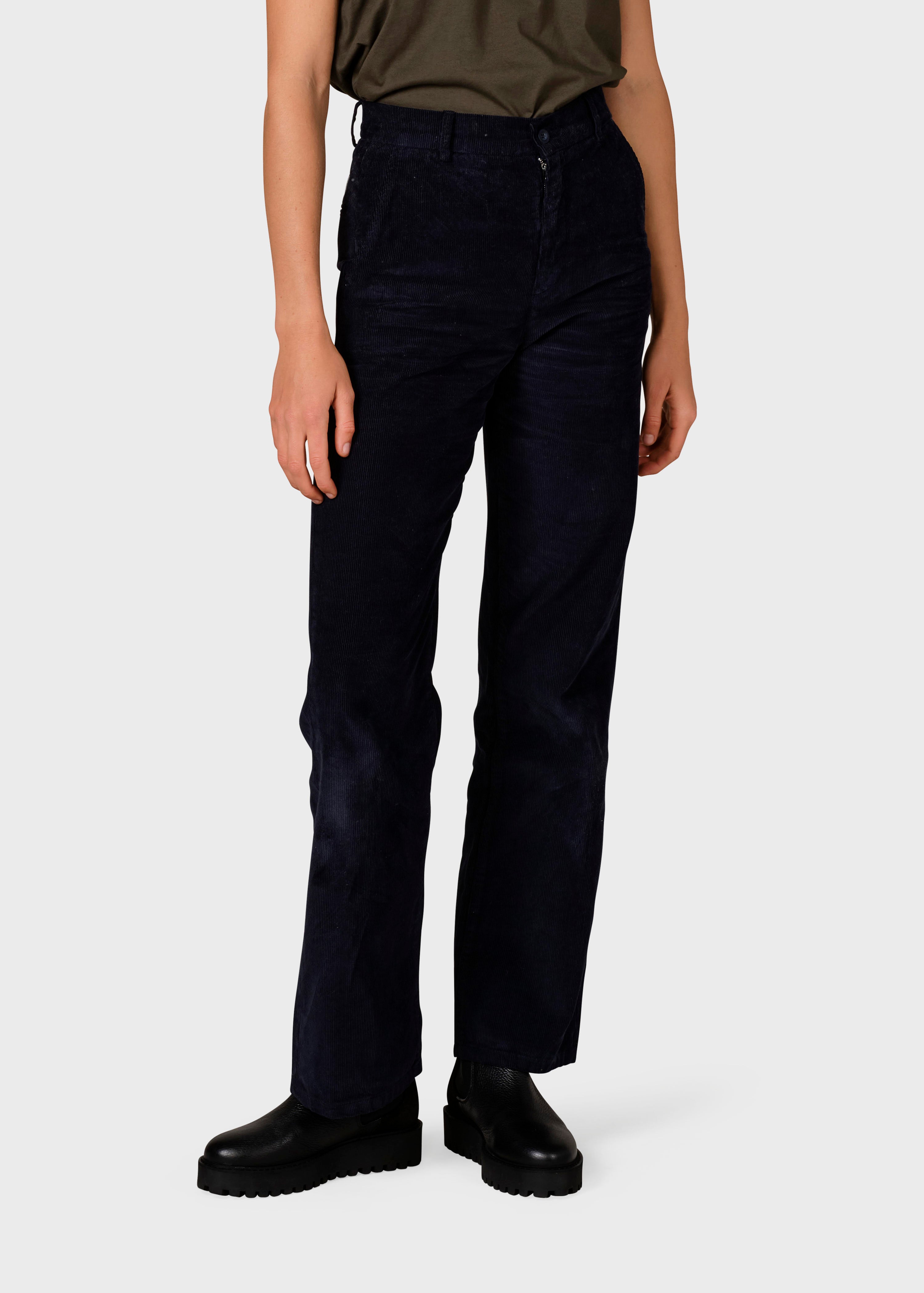 Billede af Klitmøller Collective - Lone corduroy pant - Navy - 29