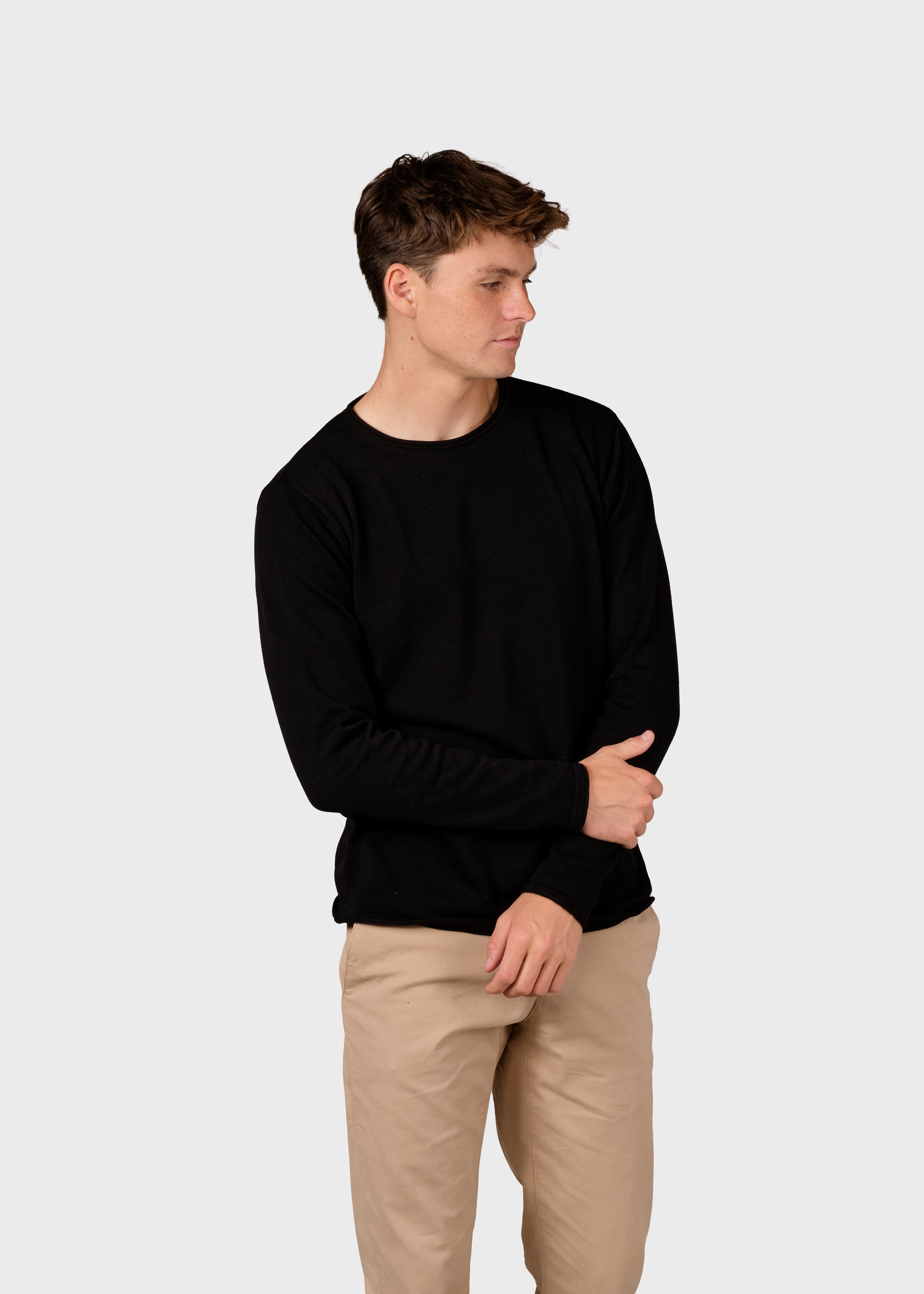 Billede af Klitmøller Collective - Noah knit - Black - M