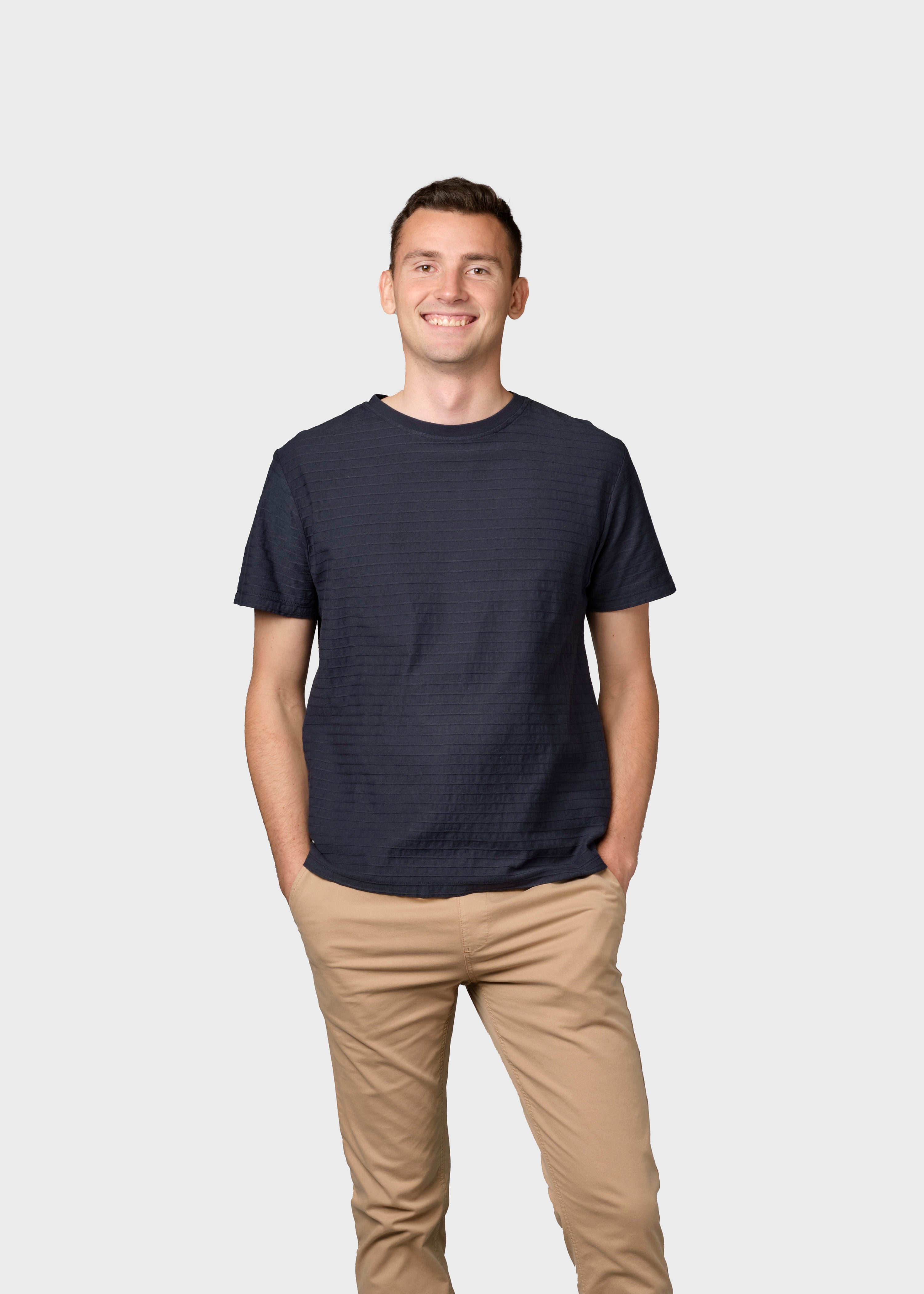 Billede af Klitmøller Collective - Lauge tee - Navy - XL