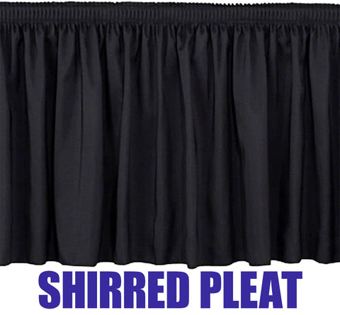 Stage Skirt Shirred Pleat