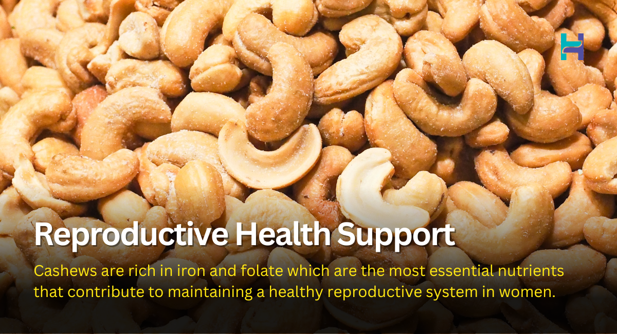 Health benefits of Cashew for Women